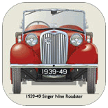 Singer Nine Roadster 1939-49 Coaster 1